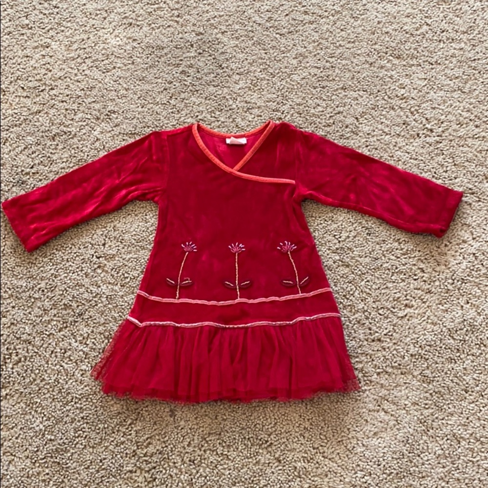 Vintage Naartjie red dress